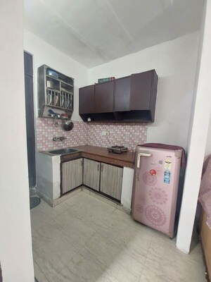 Kitchen in 1 RK Builder Floor at Malviya Nagar – for Rent