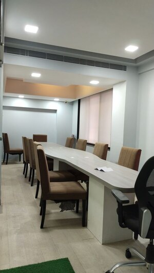 Team Area in  Office Space at Vaibhav Chambers, Bandra East – for Rent