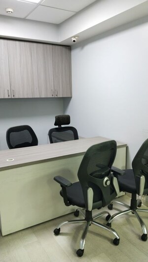 Team Area in  Office Space at Vaibhav Chambers, Bandra East – for Rent