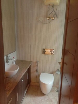 Bathroom in 2 BHK Builder Floor at Greater Kailash I – for Rent