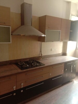 Kitchen in 2 BHK Builder Floor at Greater Kailash I – for Rent