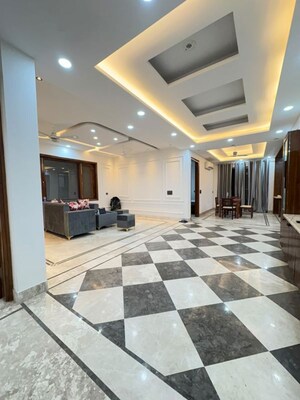 Living Room in 3 BHK Builder Floor at Sector 27 – for Rent