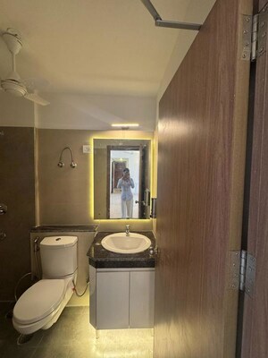 Bathroom in 3 BHK Apartment at ATS Homekraft Pious Hideaways, Sector 150 – for Rent