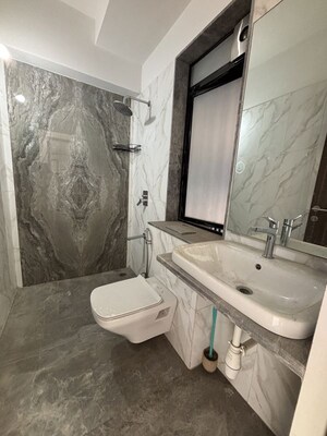 Bathroom in 2.5 BHK Apartment at Kalpataru Primus Residence, Santacruz East – for Rent
