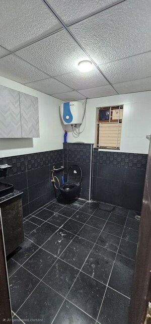 Bathroom in 3 BHK Apartment at Dwarakamai Apex 3, Kannamangala – for Sale