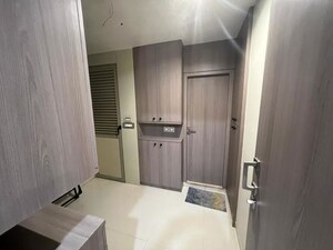 Bathroom in 3 BHK Apartment at One Hiranandani Park, Ghodbunder Road – for Rent