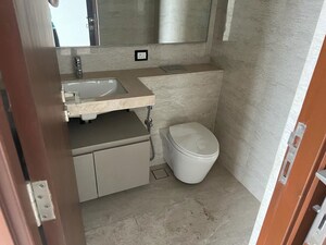 Bathroom in 4 BHK Apartment at One Hiranandani Park, Ghodbunder Road – for Rent