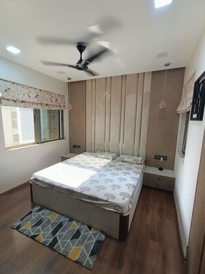 Bedroom in 3.5 BHK Apartment at Bhimjyani Verraton, Manpada – for Rent