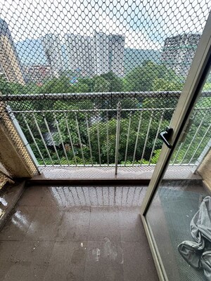 Balcony in 2 BHK Apartment at Lodha Splendora, Ghodbunder Road – for Rent