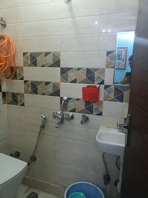 Bathroom in 3 BHK Apartment at Mansa Ram Park – for Sale