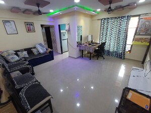 Living Room in 2 BHK Apartment at Mayurs Nature Glory, Kalwa – for Rent