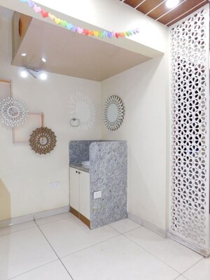 Bathroom in 3 BHK Apartment at Aparna Serene Park, Kondapur – for Rent