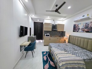 Bedroom in 1 RK Builder Floor at Sector 52 – for Rent