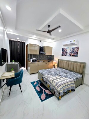 Team Area in 1 RK Builder Floor at Sector 52 – for Rent