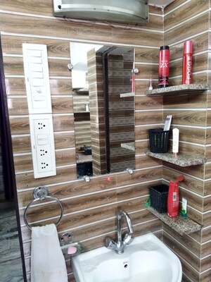 Bathroom in 1 RK Apartment at Dwarka Sector 16 – for Rent