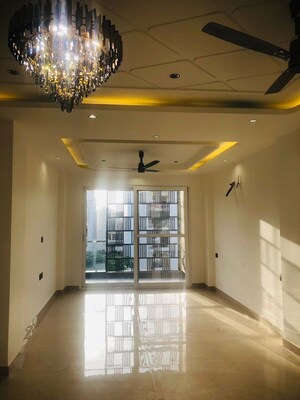 Living Room in 4 BHK Builder Floor at Parklands, Sector 85 – for Sale