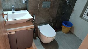 Bathroom in 2 BHK Apartment at MICL Insignia, Vile Parle West – for Rent