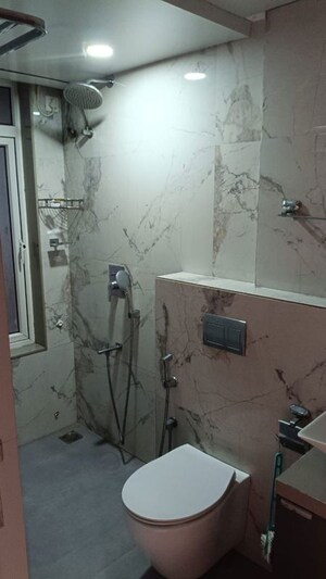 Bathroom in 2 BHK Apartment at MICL Insignia, Vile Parle West – for Rent