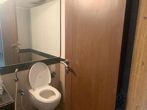 Bathroom in 2.5 BHK Apartment at Rustomjee Elanza, Malad West – for Rent