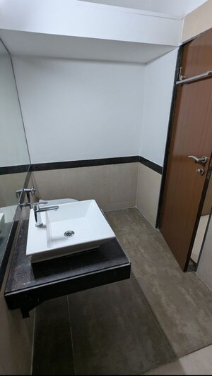 Bathroom in 2.5 BHK Apartment at Rustomjee Elanza, Malad West – for Rent