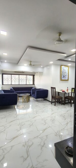 Living Room in 2 BHK Apartment at Highland Annex, Majiwada – for Rent
