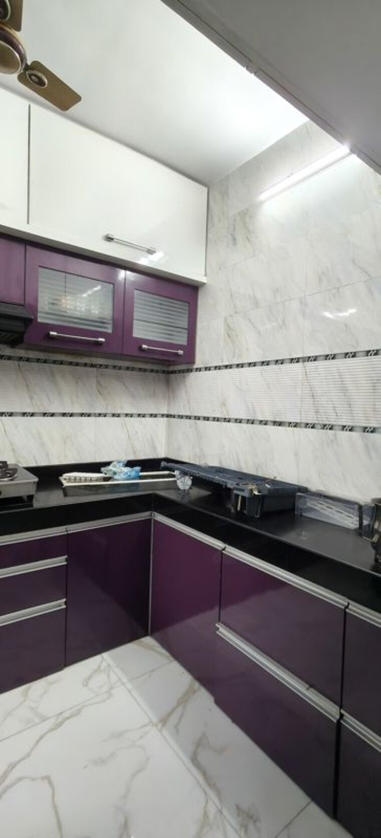 Kitchen, highland-annex 2 Bedroom 750 Sq.Ft. Apartment In Majiwada Thane 10735521
