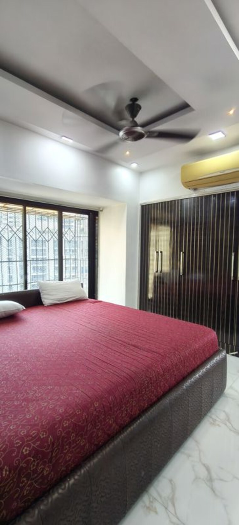 Bedroom, highland-annex 2 Bedroom 750 Sq.Ft. Apartment In Majiwada Thane 10735521