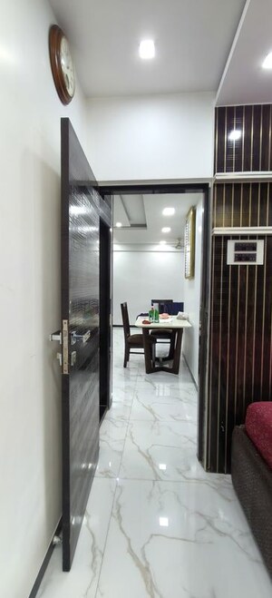 Building Lobby in 2 BHK Apartment at Highland Annex, Majiwada – for Rent