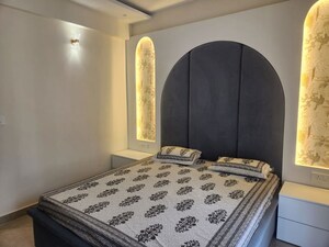 Bedroom in 3 BHK Apartment at Maya Green Lotus Utsav, International Airport Road – for Rent