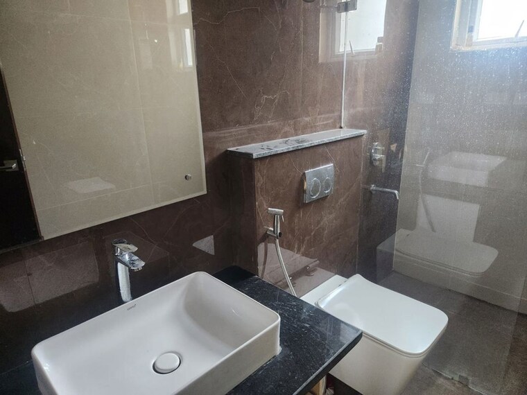 Bathroom, maya-green-lotus-utsav 3 Bedroom 2100 Sq.Ft. Apartment In International Airport Road Zirakpur 10735539