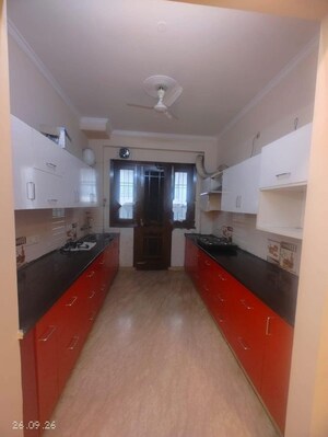Kitchen in 4 BHK Builder Floor at South City 2 – for Rent