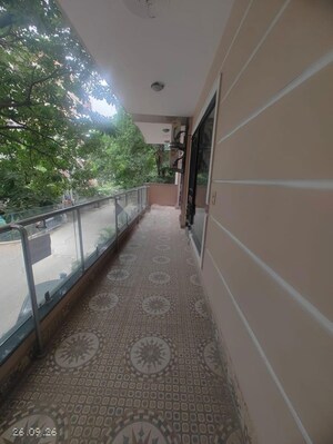 Balcony in 4 BHK Builder Floor at South City 2 – for Rent
