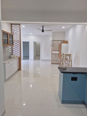 Living Room in 3 BHK Apartment at Goldstone Jewel Park, Puppalaguda – for Rent