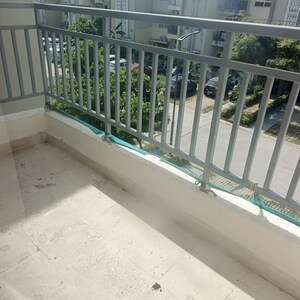 Balcony in 3 BHK Builder Floor at Lavender Floors, Sector 89 – for Rent
