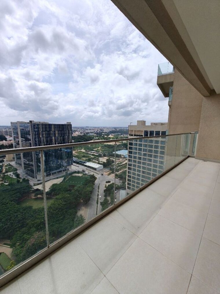 Balcony, bhartiya-leela-residences 3 Bedroom 3116 Sq.Ft. Apartment In Thanisandra Main Road Bangalore 10735623
