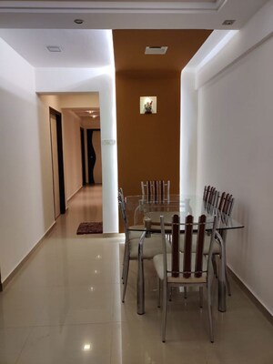 Dining Room in 2 BHK Apartment at K Raheja Vihar, Powai – for Rent