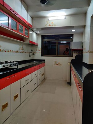 Kitchen in 2 BHK Apartment at K Raheja Vihar, Powai – for Rent