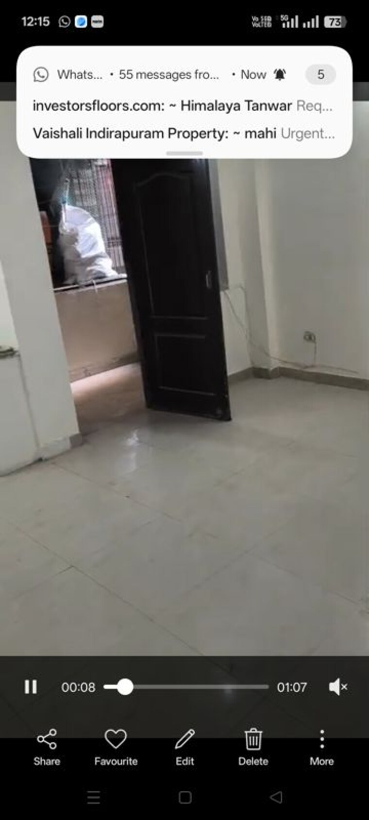 Living Room, vaishali sector 4 2 Bedroom 950 Sq.Ft. Builder Floor In Vaishali Sector 4 Ghaziabad 10735565