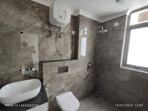 Bathroom in 3 BHK Apartment at Unitech The Residences Gurgaon, Sector 33 – for Rent