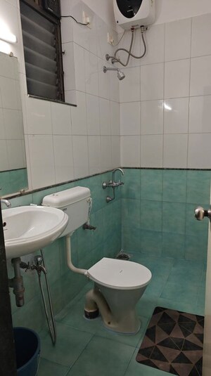 Bathroom in 2 BHK Apartment at Porvorim – for Rent