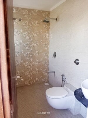 Bathroom in 4 BHK Apartment at Ambli – for Rent
