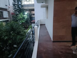Balcony in 3 BHK Builder Floor at Amarjyothi Layout – for Rent