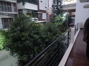 Balcony in 3 BHK Builder Floor at Amarjyothi Layout – for Rent