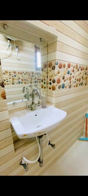 Bathroom in 1 RK Apartment at Dwarka Sector 16 – for Rent