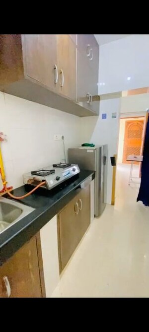 Kitchen in 1 RK Apartment at Dwarka Sector 16 – for Rent
