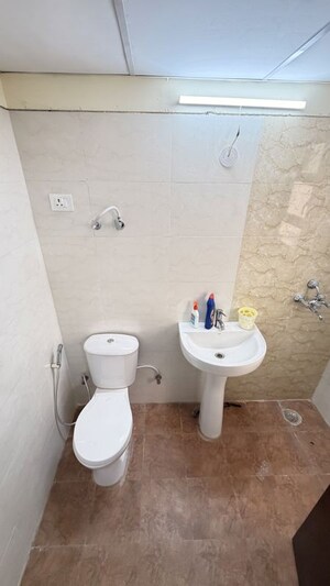 Bathroom in 3 BHK Apartment at Amrapali Verona Heights, Tech Zone 4 Greater Noida – for Sale
