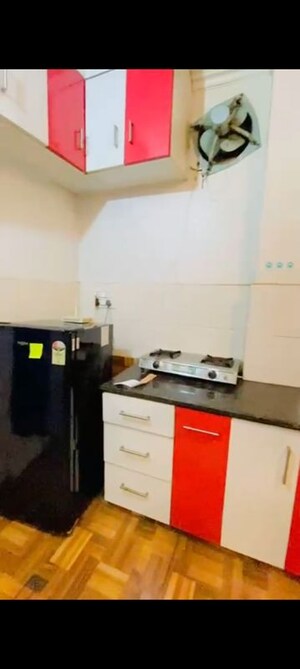 Kitchen in 1 BHK Apartment at Dwarka Sector 16 – for Rent