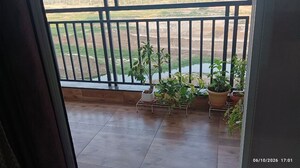 Balcony in 3 BHK Apartment at Aparna Sarovar Zenith, Nallagandla – for Rent