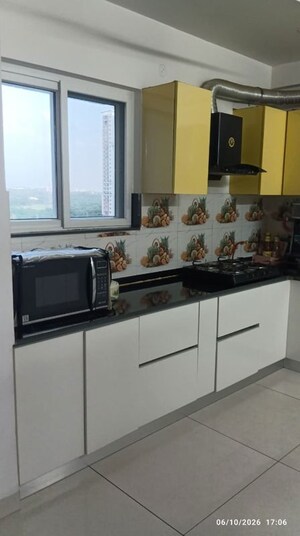 Kitchen in 3 BHK Apartment at Aparna Sarovar Zenith, Nallagandla – for Rent