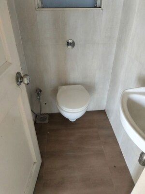 Bathroom in 1 BHK Apartment at Vijay Orovia, Ghodbunder Road – for Rent
